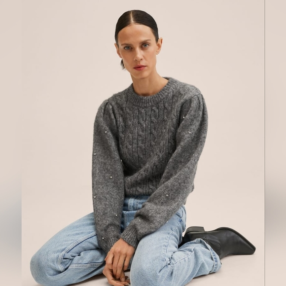 MANGO Strass sweater - Picture 5 of 6